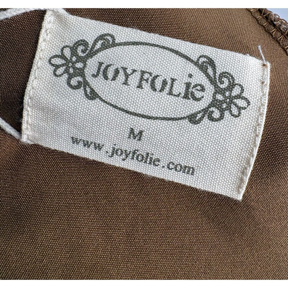 Isabella Dress in Latte by the brand Joyfolie. - Picture 6 of 8